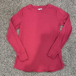 Maurices Ribbed Long Sleeve Tunic tee